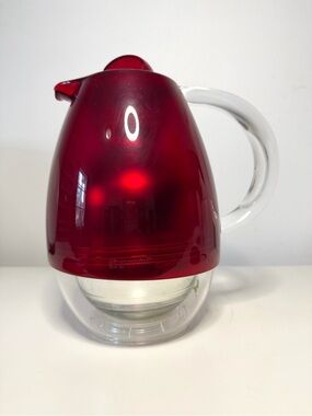 Guzzini Red Thermal Carafe – 1 L - Italy  Postmodern Style